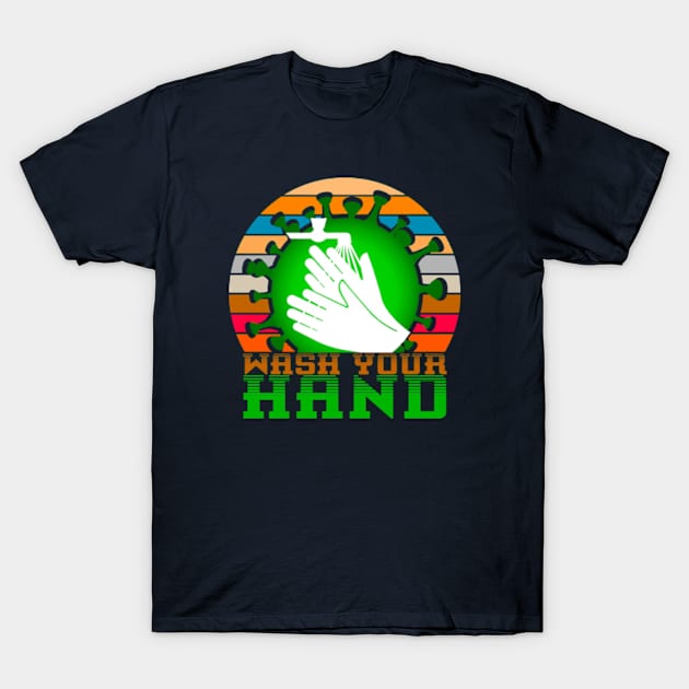 Wash Your Hand T-Shirt by Litaru